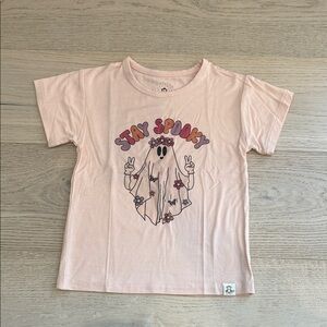 Monkeeroos Stay Spooky Halloween Bamboo Shirt 5T